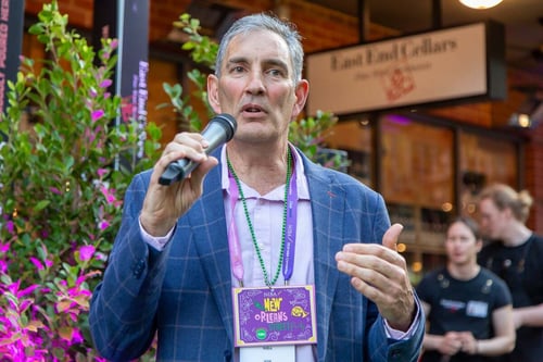 NIBA CEO Richard Klipin thanked CGU as Returning Welcome Function Partner