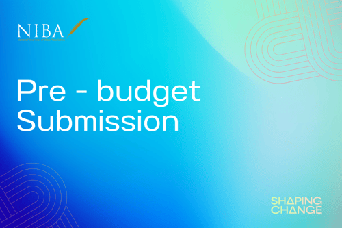 NIBA’s Pre-Budget Submission Calls for Long-Term Disaster Mitigation and Risk Management