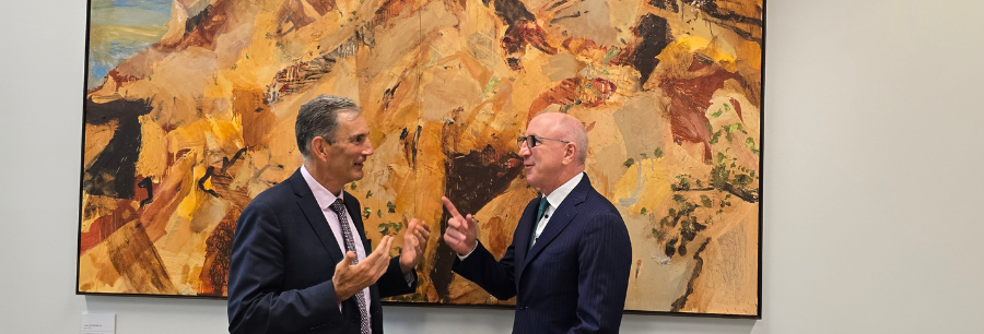 Richard Kiplin meets Luke Howarth